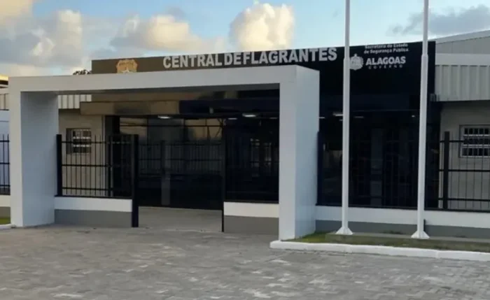 Central de flagrantes.