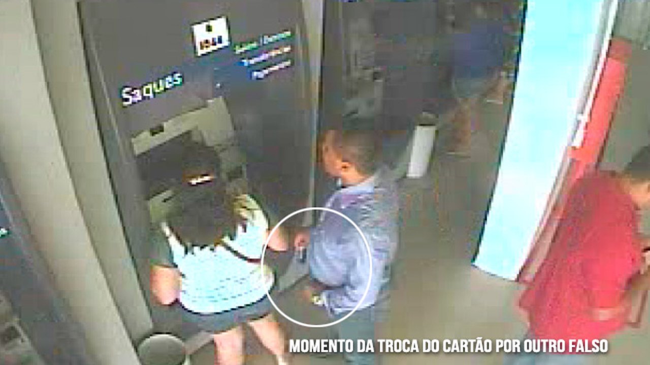 Polícia Civil divulga vídeo de estelionatário
