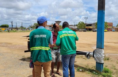 Prefeitura de Maceió realiza ação de educação ambiental no bairro do Benedito Bentes