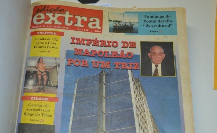 Primeira edição do jornal impresso