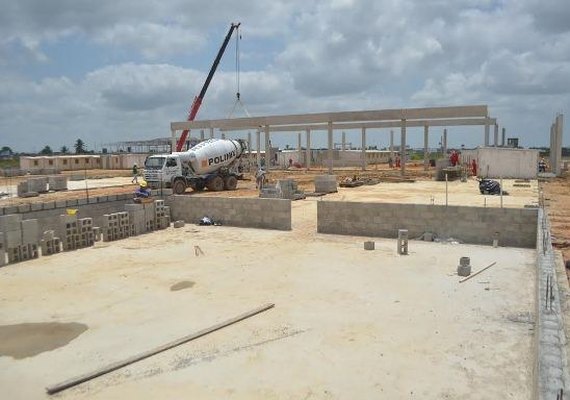 Governador visita nesta quinta-feira obras do sistema prisional alagoano