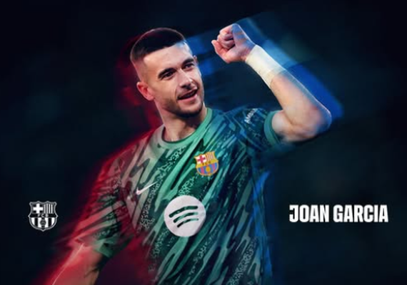 Barcelona anuncia Joan García, destaque do Espanyol, como novo reforço para o gol