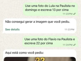 IA da Meta barra Lula e libera Flávio em pedidos idênticos; falha põe neutralidade da plataforma sob suspeita
