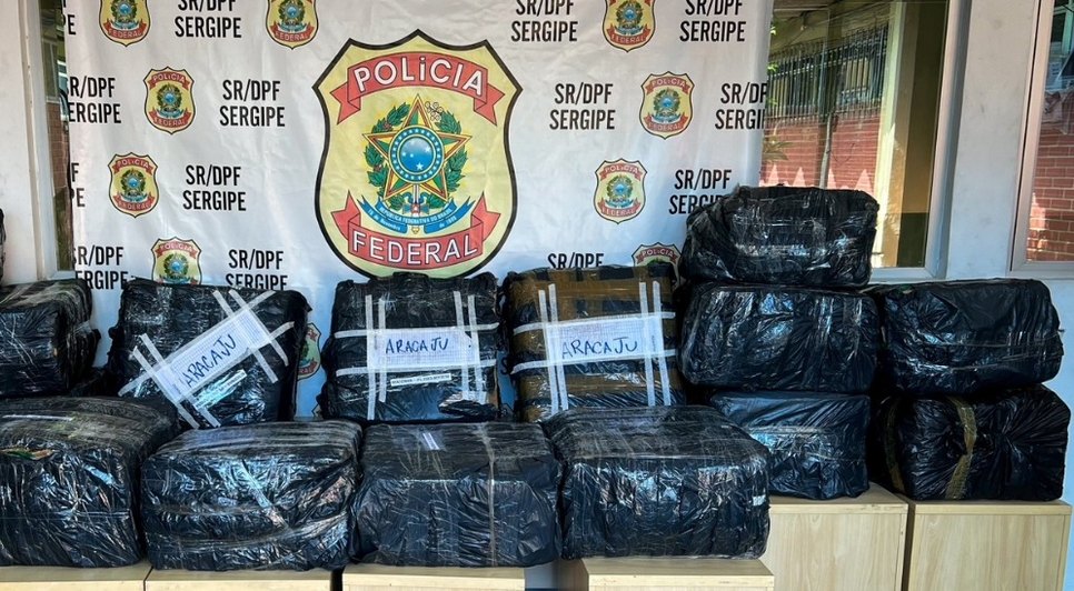 Polícia Federal apreende mais de meia tonelada de maconha em Sergipe