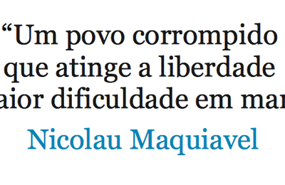 Justiça quebra 'pacto da conivência' e separa joio do trigo com a política