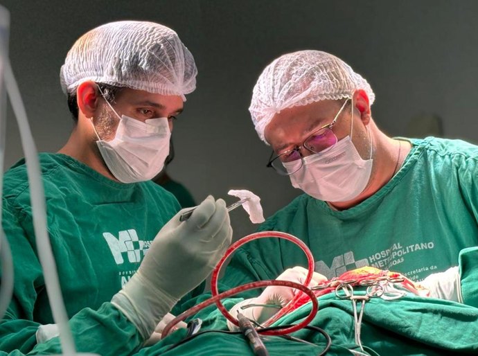 Neurocirurgia de alta complexidade trata meningioma no Hospital Metropolitano de Alagoas