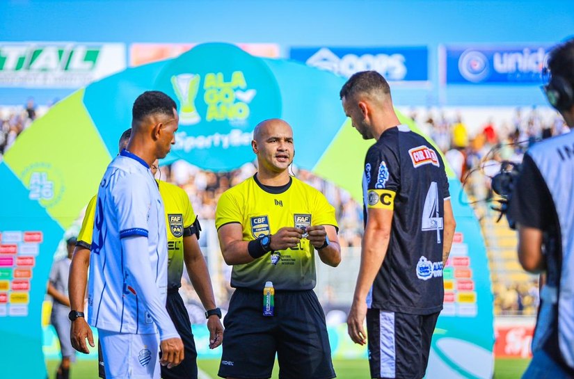 Wiomar Santana será o árbitro de CSA x CRB; confira escala de arbitragem da Rodada dos Clássicos