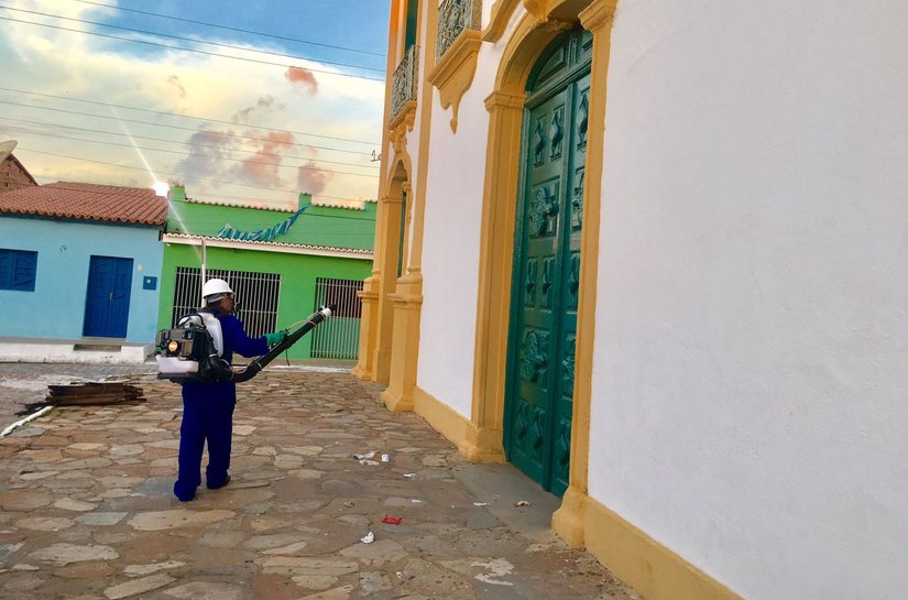 Prefeitura inicia pulverização de inseticida em Marechal Deodoro