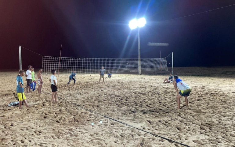 Prefeitura de São Brás constrói arenas de vôlei e futevôlei