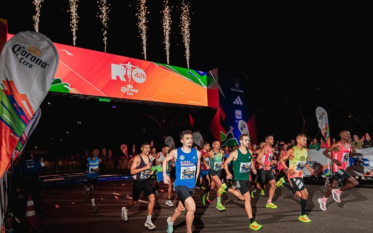 Maratona do Rio termina com recorde de inscrições e vitórias inéditas