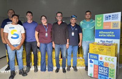 Sesc Mesa Brasil inicia entrega de alimentos arrecadados durante a Semana S em Arapiraca