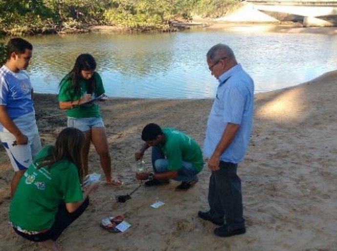 Semarh segue com monitoramento na foz do Rio Pratagy