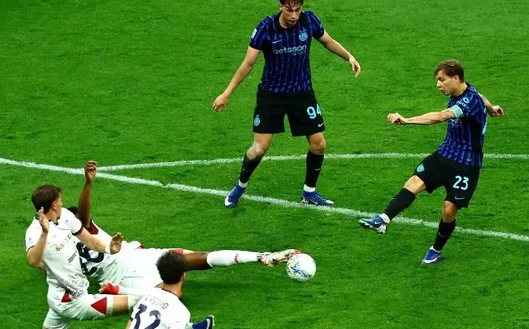 Inter supera Cagliari com segundo tempo impecável e fica perto do título