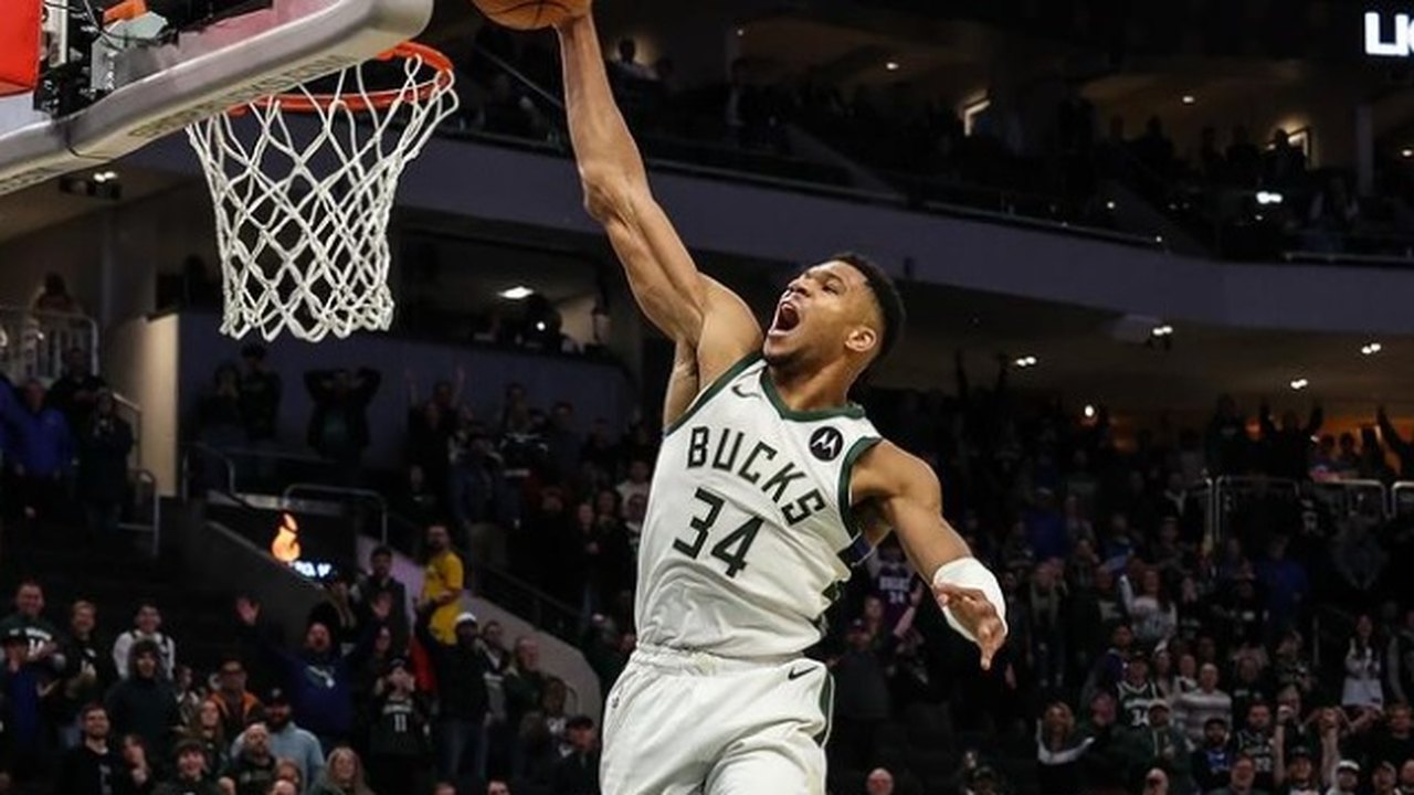 Antetokounmpo quebra recorde de Abdul-Jabbar em nova vitória dos Bucks na NBA