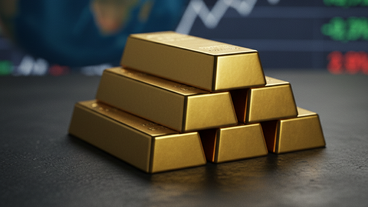 Ouro fecha em alta de quase 3% impulsionado por tarifas e riscos geopolíticos