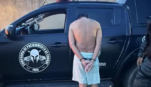 Homem preso na operação Nexus. Fonte: PCAL