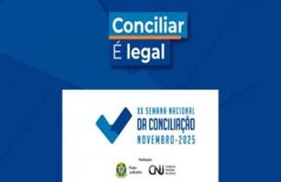 Prazo de inscrições para a Semana Nacional de Conciliação foi prorrogado para o dia 30/10