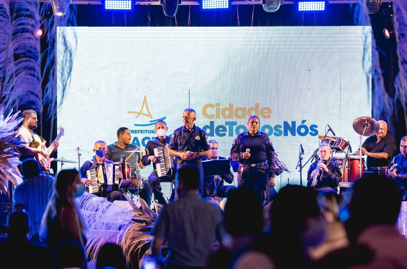 Banda da Guarda Municipal leva música, cultura e orienta como solicitar apresentações