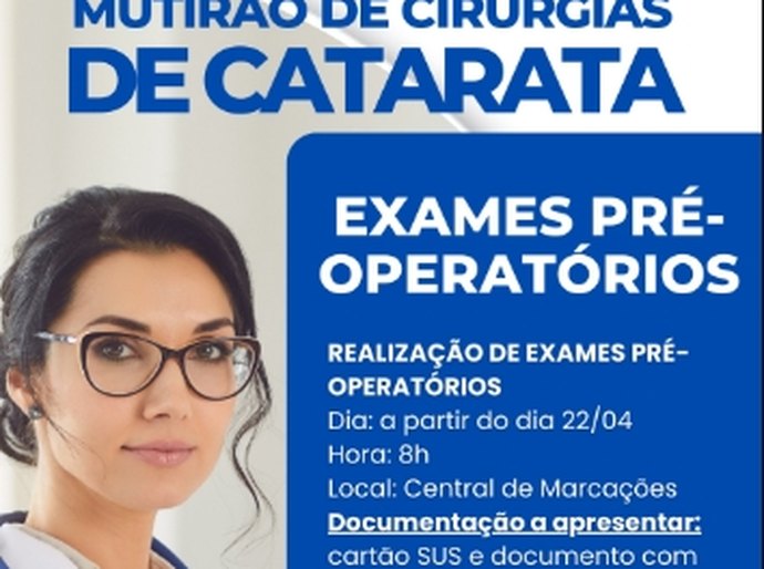 Secretaria de Saúde de Palmeira inicia Mutirão de Cirurgias em maio