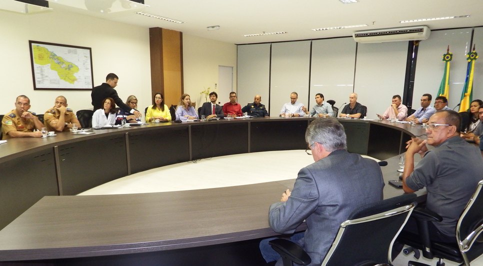 Autoridades se reunirão para defininr detalhes da passagem da Tocha por sergipe / Foto: ASN - Agência Sergipe de Notícias