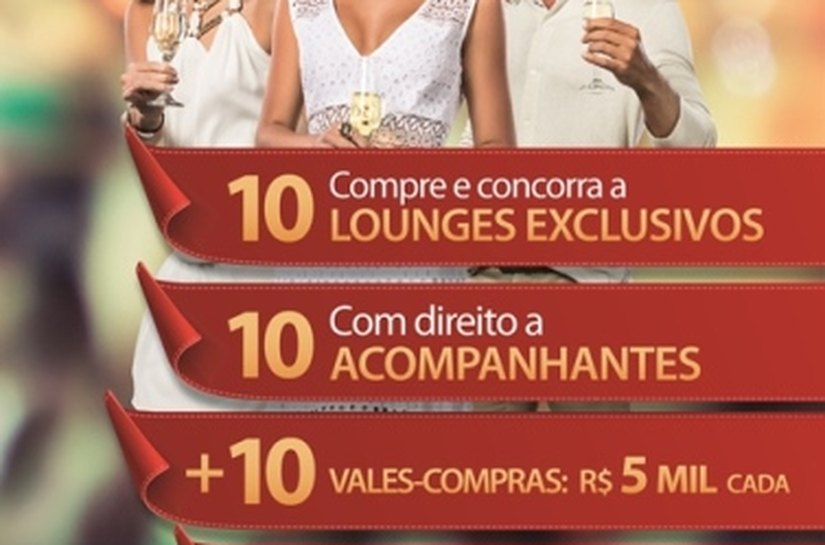 “Natal Celebration Parque Shopping” presenteará clientes com 10 lounges