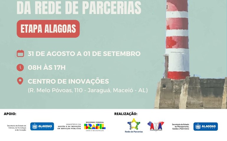 Alagoas receberá 21º Fórum Regional de Fortalecimento da Rede de Parcerias