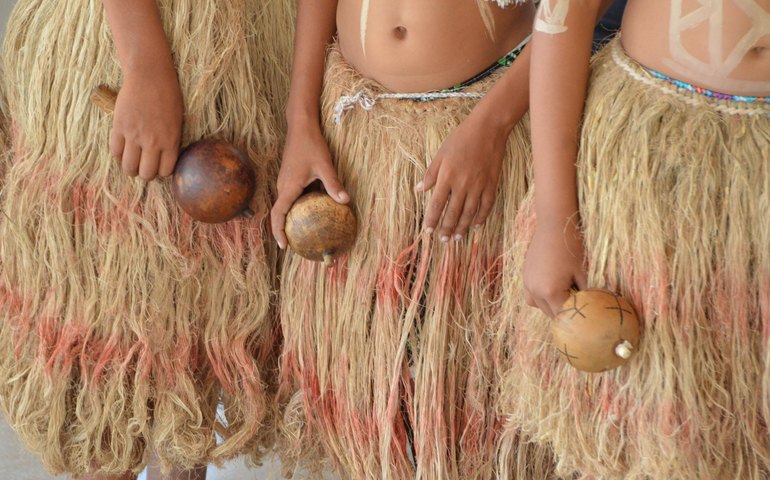 Líderes de povos indígenas protestam em leilão da ANP que inclui bacia da Foz do Amazonas