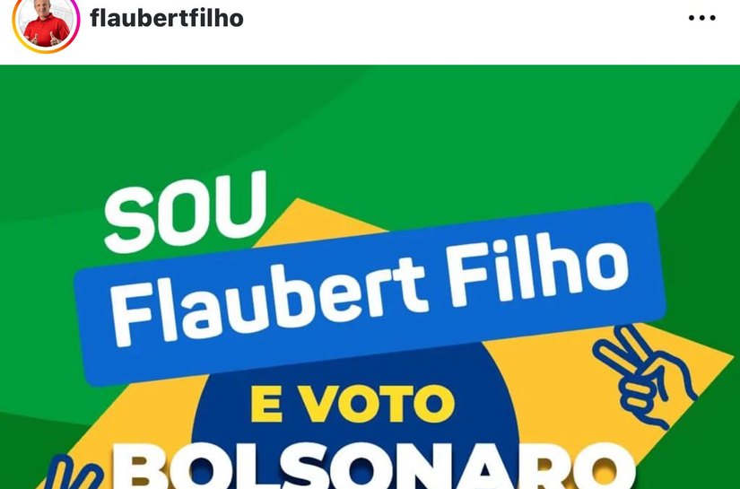 Bolsonarista declarado, Flaubert Filho, quer aliança com PT de Viçosa