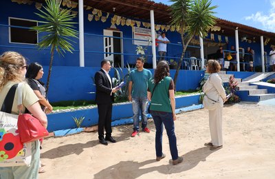 MPAL e DPE fiscalizam comunidade terapêutica para dependentes químicos em Santana do Ipanema e recomendam melhorias