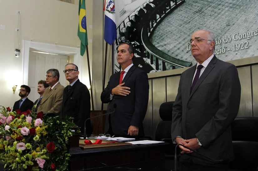 Fábio Farias prestigia homenagem da ALE a Paulo Cordeiro