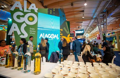 Alagoas concorre ao prêmio de melhor estande internacional da Bolsa de Turismo de Lisboa