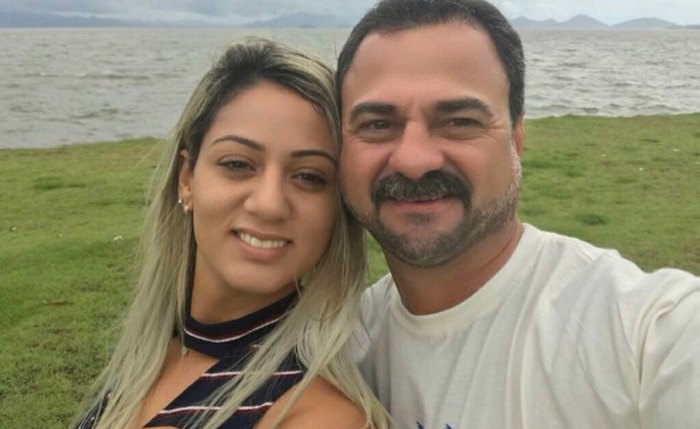 Meiry Emanuella com o ex-marido, Leopoldo Pedrosa - Foto: Divulgação