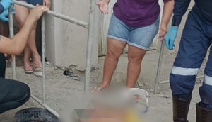 Pedreiro fica ferido após cair de andaime em Lagarto