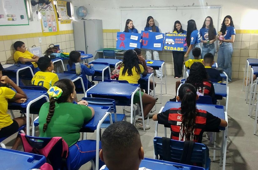 Projeto Samu nas Escolas capacita quase mil alunos no primeiro semestre deste ano, em Maceió
