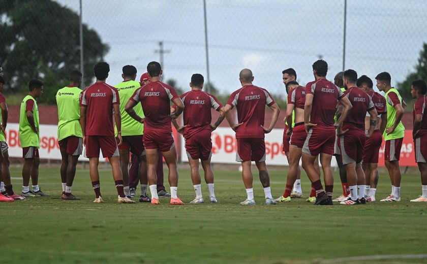CRB inicia preparação para enfrentar o Volta Redonda pela 22ª rodada da Série B