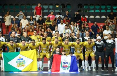 Ginásio João Paulo II será palco das quartas de final do Campeonato Brasileiro de Futsal entre Traipu e Ceará