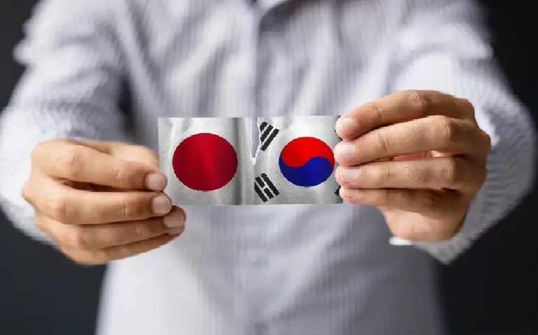 Coreia do Sul e Japão fazem encontro de cúpula, em meio a tensões na região