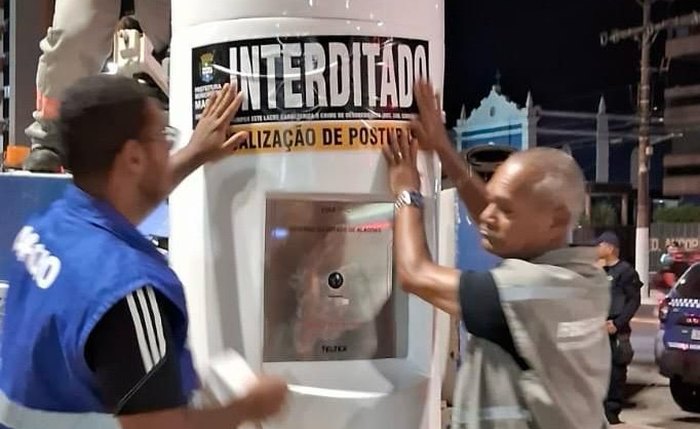 Equipamentos foram interditados na noite de segunda-feira, em Maceió