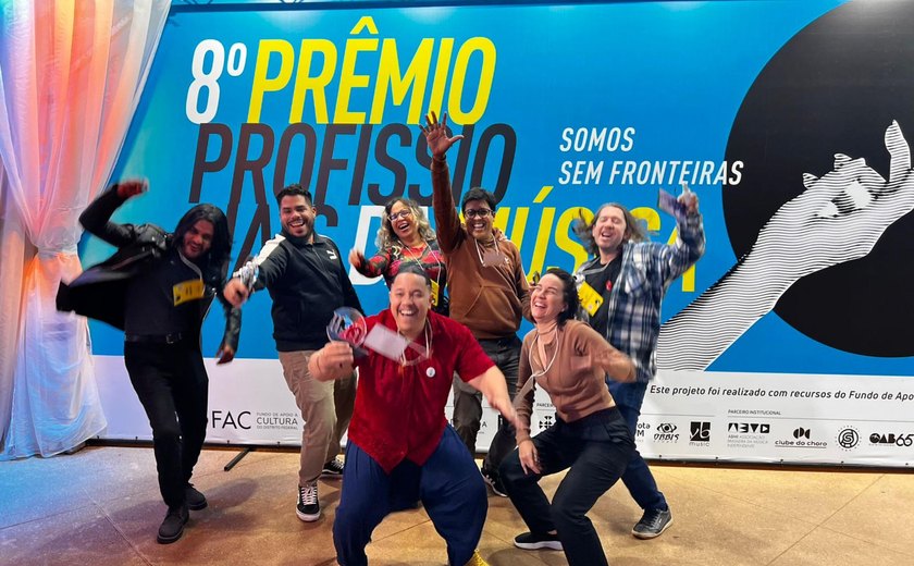 Alagoanos brilham no Prêmio Profissionais da Música 2025 e colocam o estado em destaque nacional