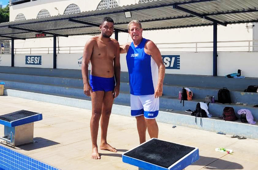 Nadador alagoano disputa seletiva nacional para campeonato de natação paralímpica