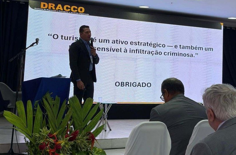 Delegado da DRACCO participa do I Simpósio do Fórum Internacional de Ciências Policiais com foco no turismo