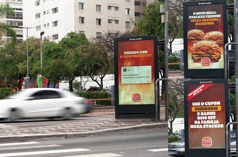 Burger King® convida clientes insatisfeitos com a concorrência a provarem o novo Mega Stacker Furioso