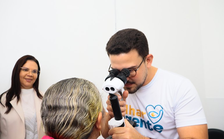 Olhar da Gente realiza triagens para cirurgias de catarata em Feliz Deserto