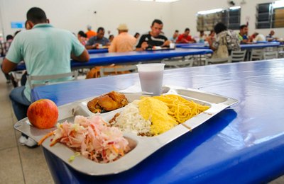 Restaurante Popular do Centro funciona normalmente nesta segunda