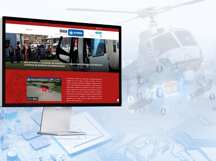 ITEC entrega site oficial do Departamento Estadual de Aviação e reforça modernização dos serviços públicos