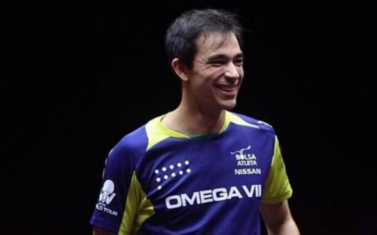 Técnico francês vê evolução no jogo de Hugo Calderano e está otimista para 2021