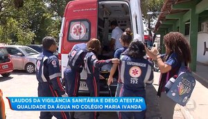 Aguá contaminada escola