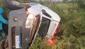 Acidente entre trator e ambulância em Carira / Foto: Foto: redes sociais