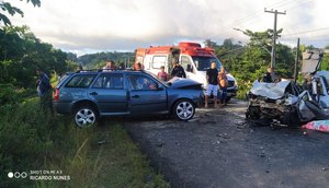 Empresário morre e duas pessoas ficam feridas após colisão em São Cristóvão / Foto: Foto: BPRv/SE