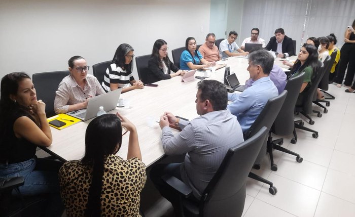 Reunião na Defensoria Pública de Alagoas Reunião na Defensoria Pública de Alagoas
